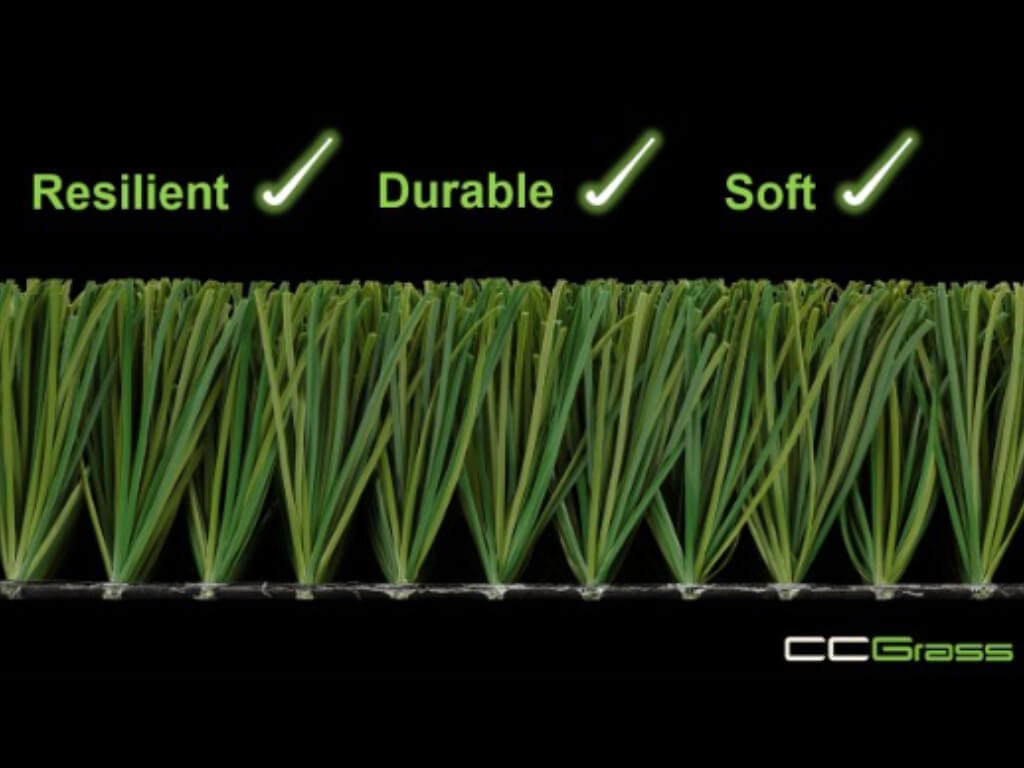 Resilient, durable and soft grass