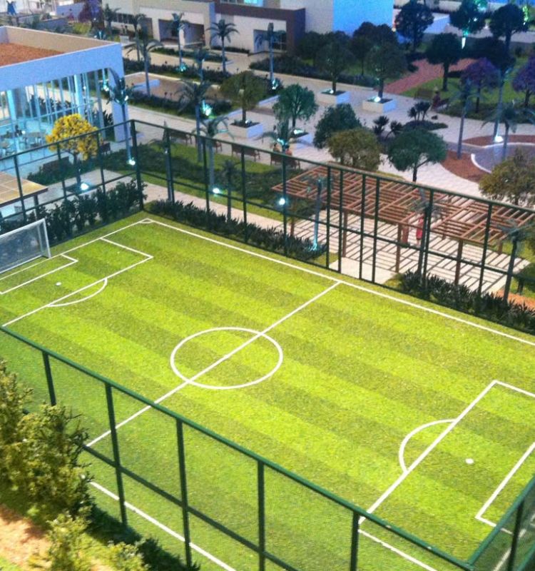 Football Turf Installation