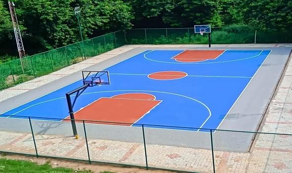 Basketball Court Construction