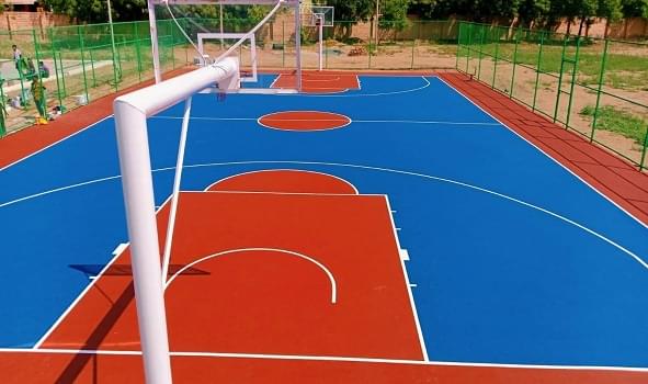 Basketball Court Construction
