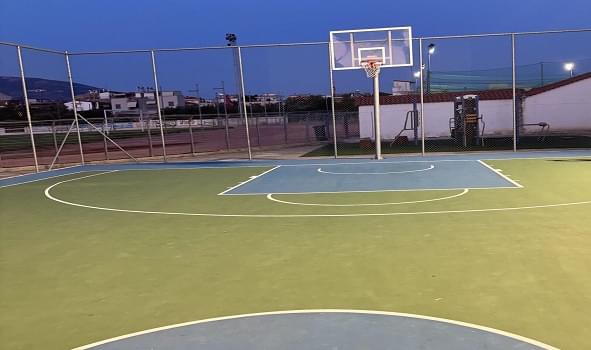 Basketball Court Construction