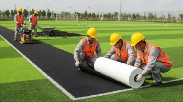 16 Artificial Turfing -Installation.