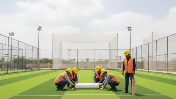 18 Cricket Pitches & Nets