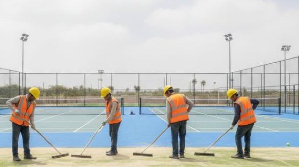 19 Badminton & Tennis Courts